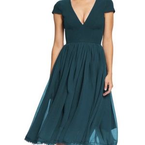 Dress The Population - Corey Chiffon Cocktail Dress